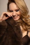 Raw photo for retouchers practice and portfolio cover-fur drama